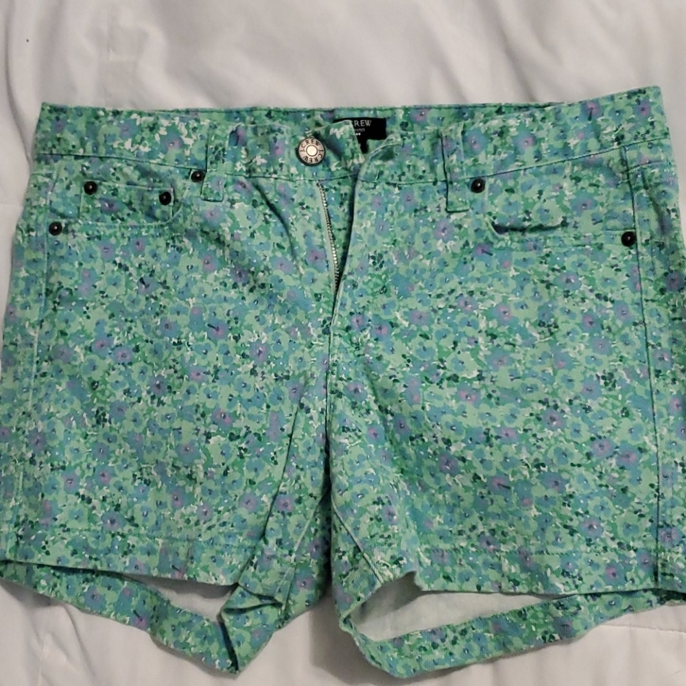JCrew Floral Shorts